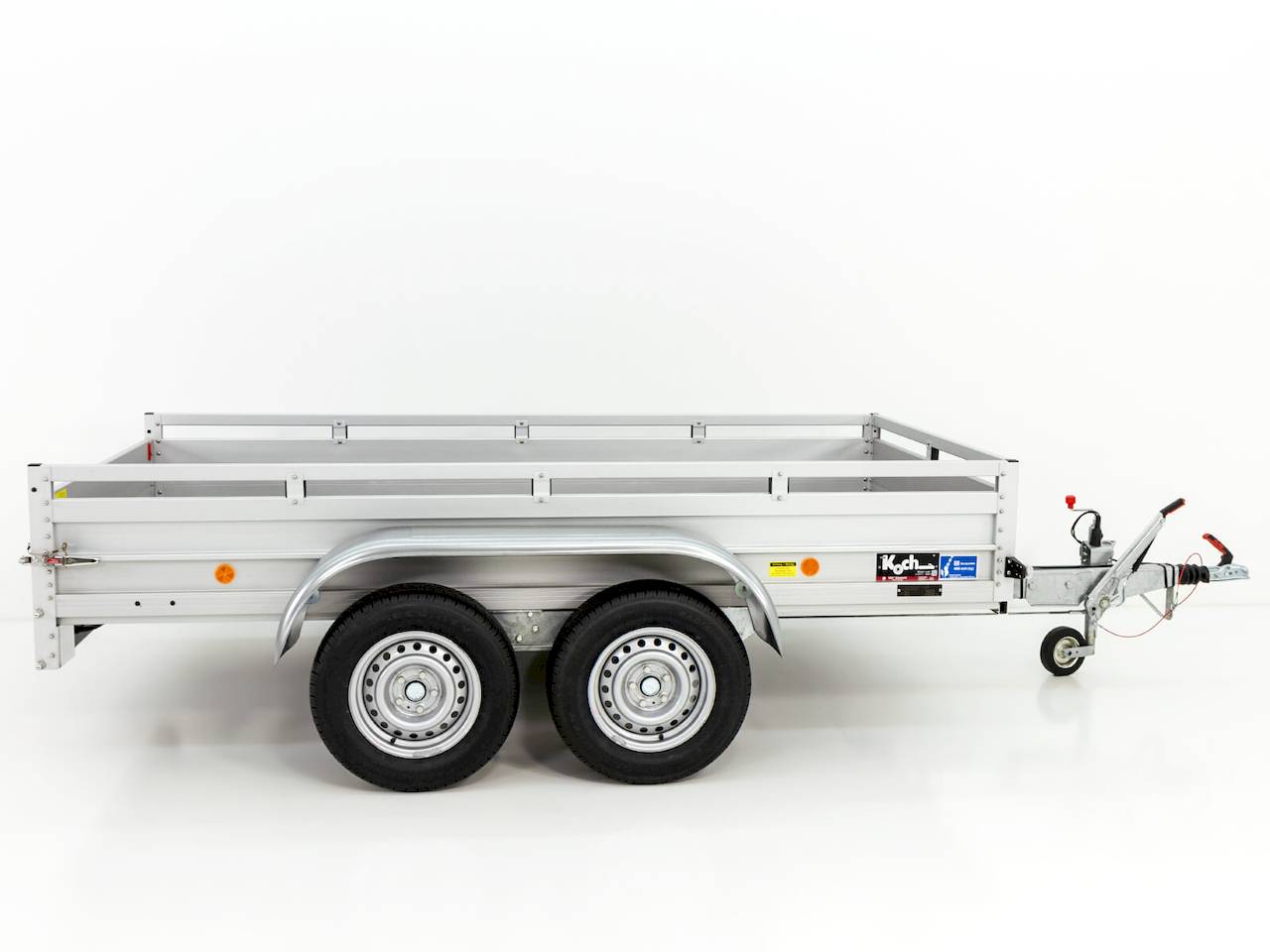 Koch-Anhänger Typ 7.26 Tieflader 2600kg 300x150x45cm Aluminium