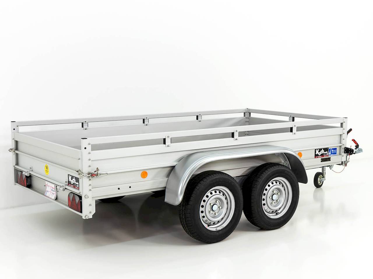 Koch-Anhänger Typ 7.26 Tieflader 2600kg 300x150x45cm Aluminium – Bild 3