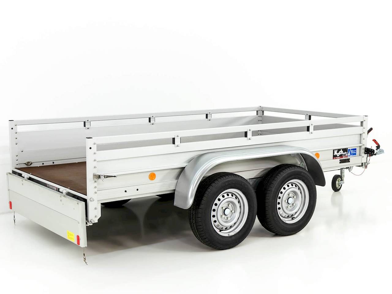 Koch-Anhänger Typ 7.26 Tieflader 2600kg 300x150x45cm Aluminium – Bild 4
