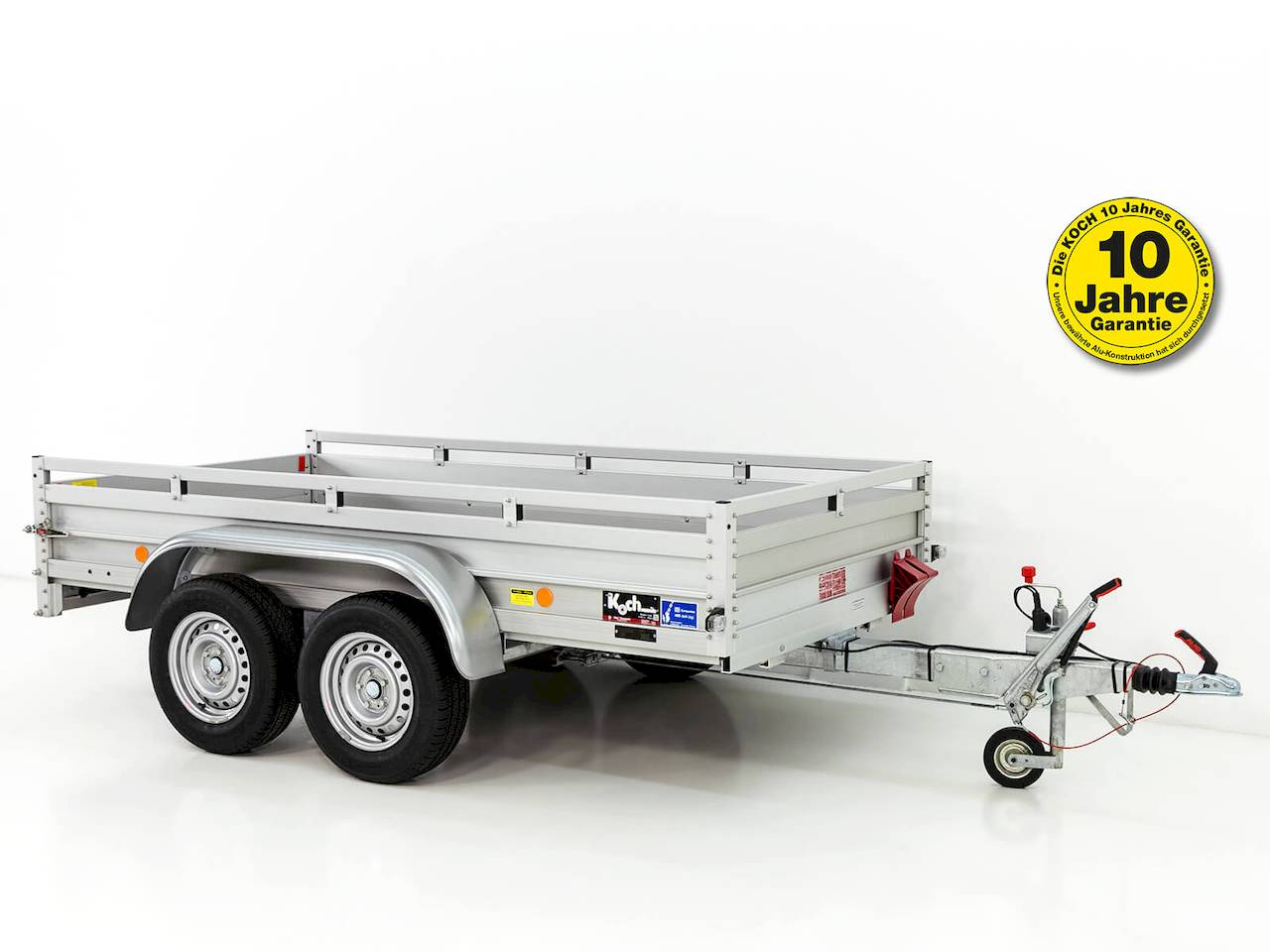 Koch-Anhänger Typ 7.26 Tieflader 2600kg 300x150x45cm Aluminium – Bild 2