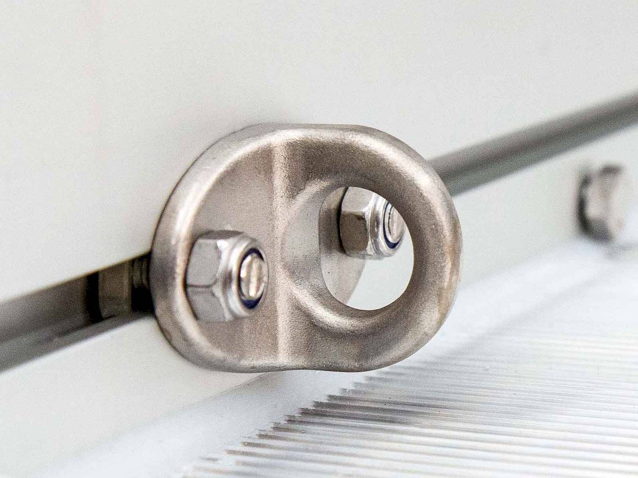 Koch-Anhänger U2 Tieflader 750kg 205x105x45cm Aluminium mit Aluboden – Bild 5