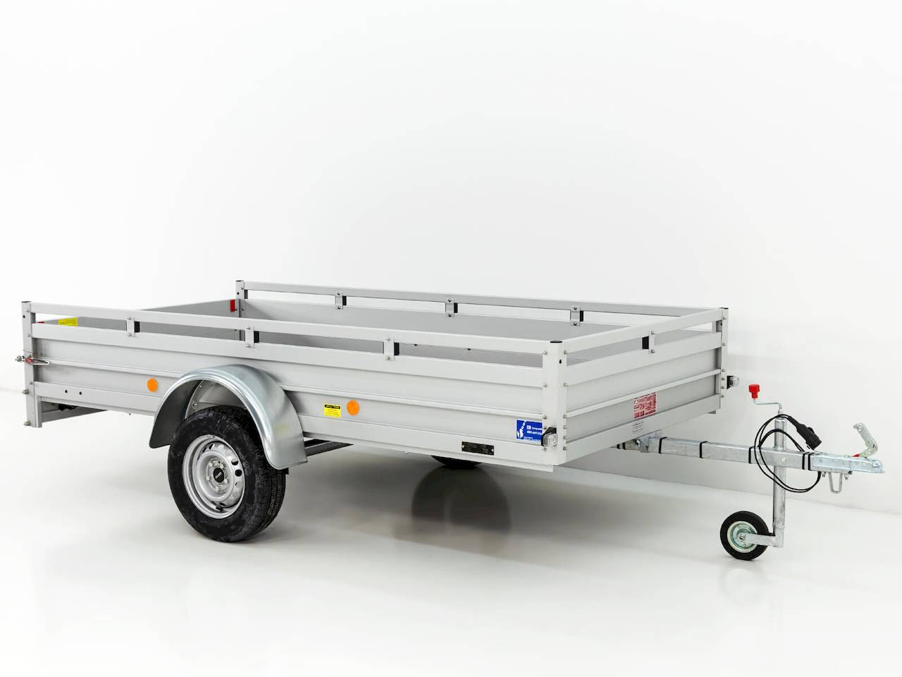 Koch-Anhänger U7 Tieflader 750kg 300x150x45cm Aluminium