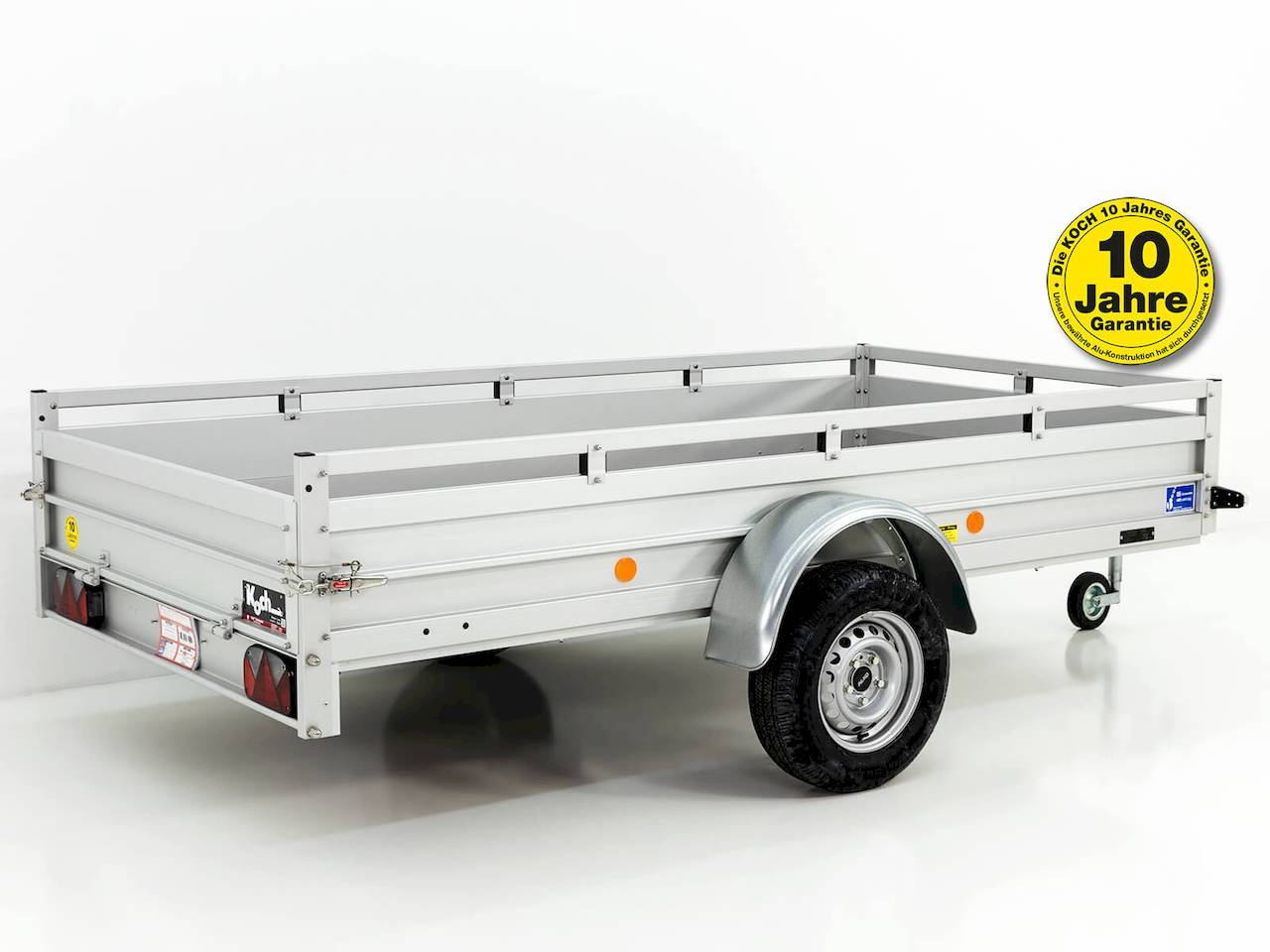 Koch-Anhänger U7 Tieflader 750kg 300x150x45cm Aluminium – Bild 3