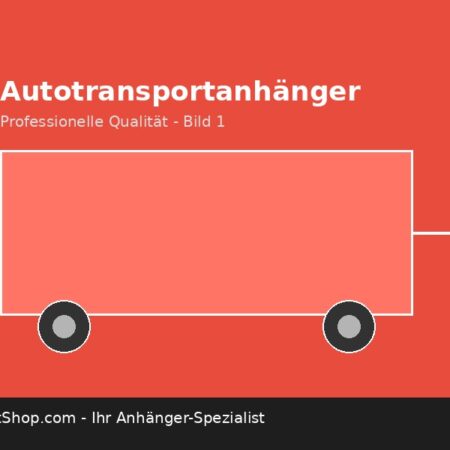 Anssems AMX 2700 Autotransportanhänger