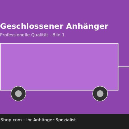 Anssems PSX 3000 Geschlossener Anhänger