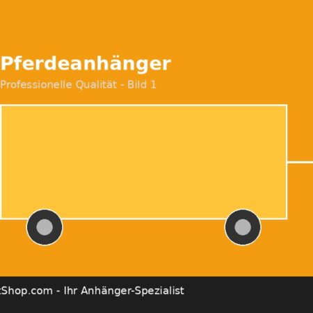 Humbaur Notos Pferdeanhänger