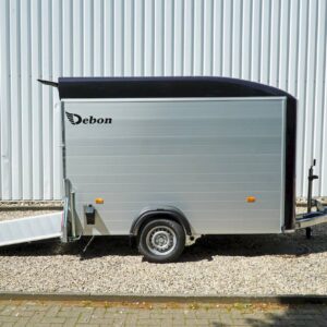Cheval Liberté Debon C300 Alu Roadster Motorradanhänger – Schwarz