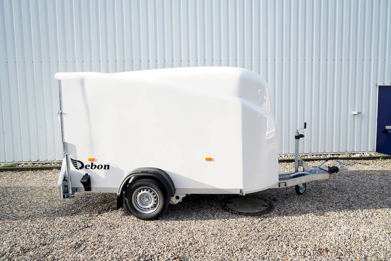 Cheval Liberté Debon Cargo 1300 Kofferanhänger 1300 kg – Weiß – Bild 2