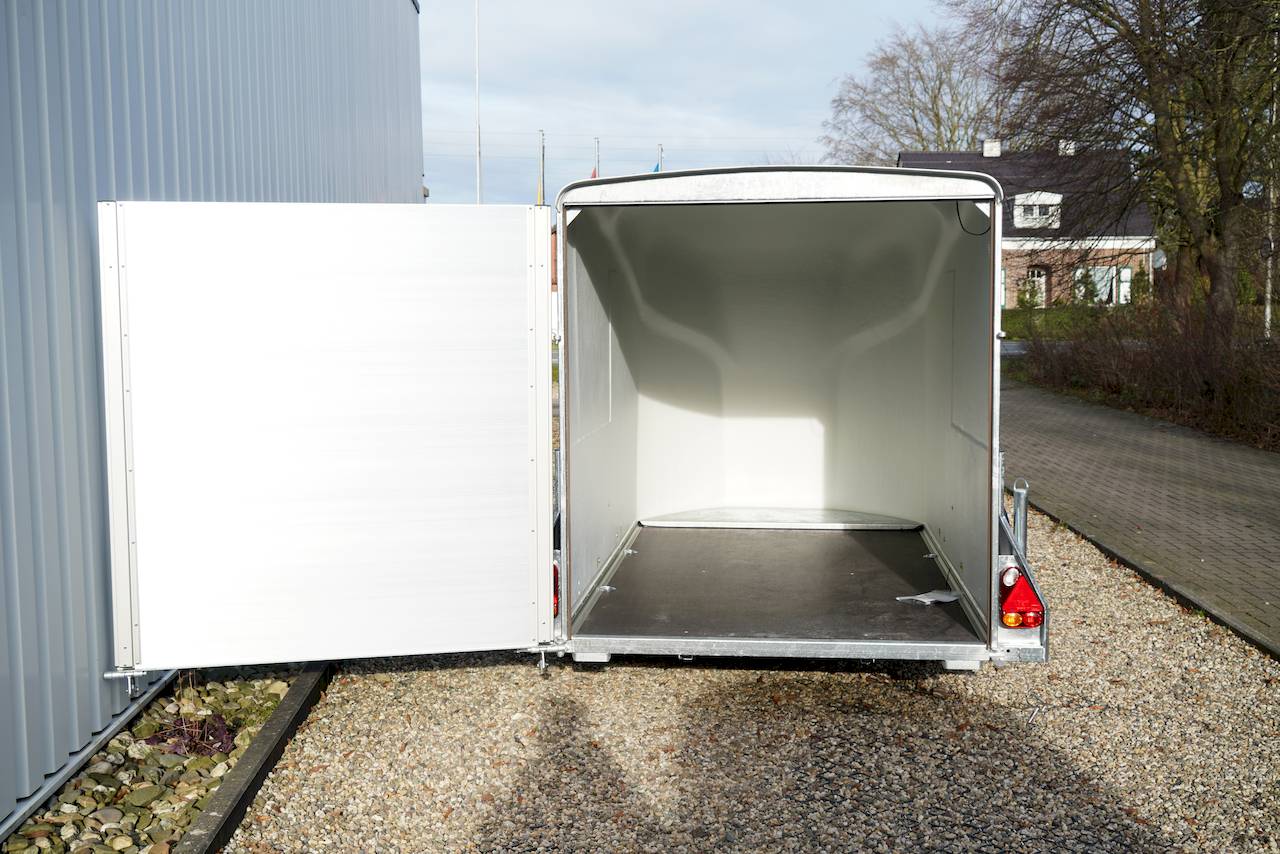 Cheval Liberté Debon Cargo 1300 Kofferanhänger 1300 kg – Weiß – Bild 6