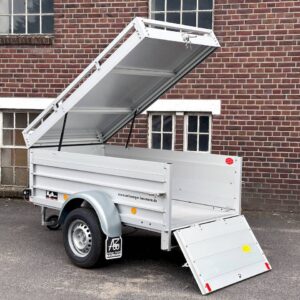 KOCH-ANHÄNGER B1000 | ALUBODEN 
205X105X65CM 1000KG | 1XBWE | DECKELANHÄNGER