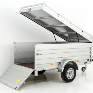 KOCH-ANHÄNGER U4 
250X125X80CM 750KG | 2XBWE | DECKELANHÄNGER